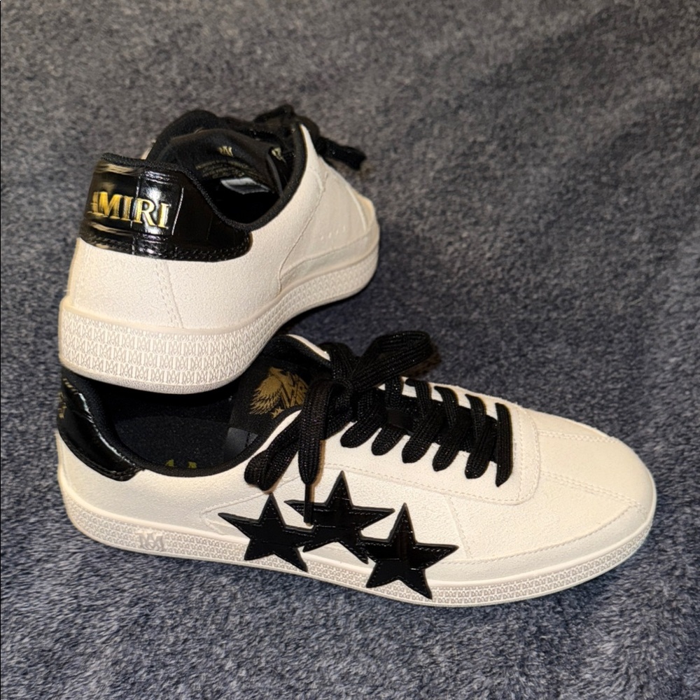 AMIRI Sneakers with Black Stars